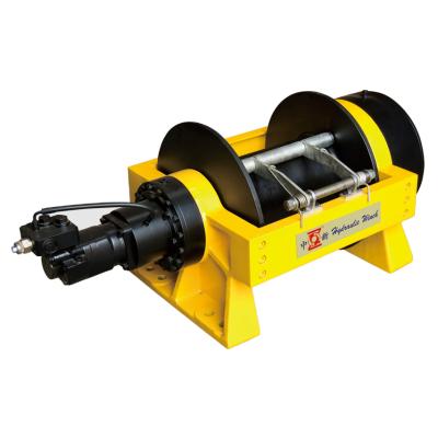 China Trawl/Tractor/Trailer/Tow Truck Good Price 40 Ton Tractor Winch Hydraulic Manual Heavy Duty Winch for sale