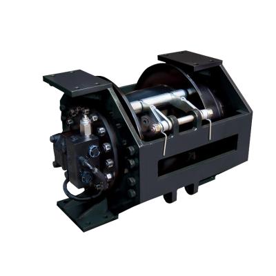 China Trawl/Tractor/Trailer/Tow Truck 6.8 Ton Continuous Heavy Duty Winch Industrial Hydraulic Winch For Sale for sale