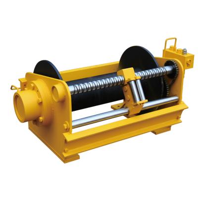 China AUTOMATIC lifting hydraulic winch for mineral machine for sale