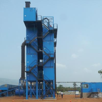 China 120TPH Road Construction Batch Mixing Asphalt Plant Stationary Bitumen Mixing Equipment for sale