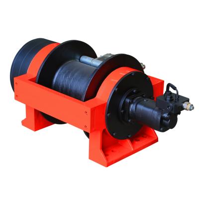 China AUTO Truck Hydraulic Winch 30ton Capacity Pulling For Scavador Loader Cranes Truck Trailer for sale