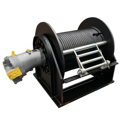 China Cranes Trawl Truck Trailer Bulldozer High Speed ​​Hydraulic Winch 5 Ton Winch Machine For Lifting Heavy Duty for sale