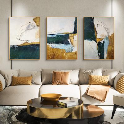 China Hand-painted Modern Minimalist Painting Environmental Materials Oil Painting Paintings Living Room Bedroom Interior Decoration Frame for sale