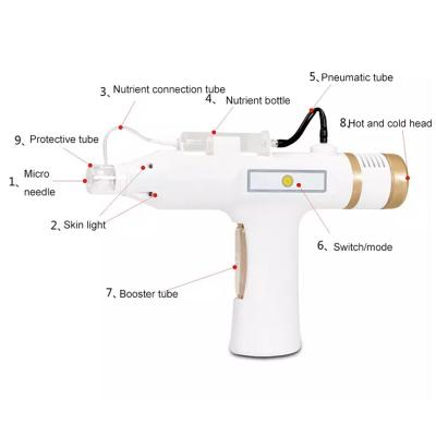 China 2021 Anti-Blister Beauty Water Injection Nano Microcrystalline Hydrometer Mesogun for sale