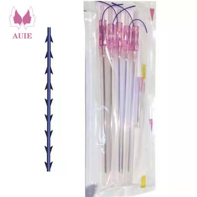 China Thread effect 18g 19g 100mm W long blunt lifting pdo casting tooth lifting thread for face and body for sale