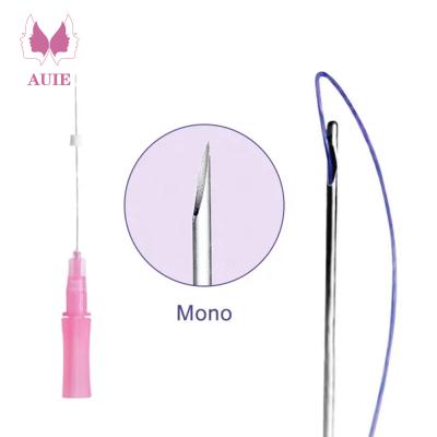 China Wire Lifting Medical Facial Eye Pdo Wire 3d Barbed Tooth Lifting Blunt Needle With CE ISO Approved for sale