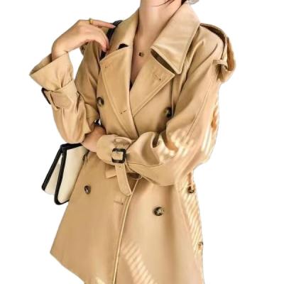 China High quality Italy newset waterproof design ladies spring and autumn trench coat jackets women waterproof anorak for sale