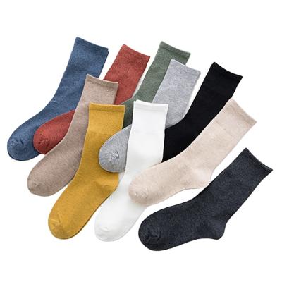 China Europe and America antibacterial hot sale customized ladies socks high quality women's cotton slouchy socks for sale