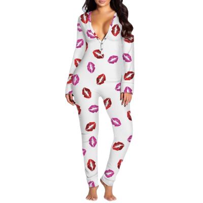 China QUICK DRY custom made sexy lingerie women adult onsies OEM wholesale sleepwear onesie pajamas with butt fin for sale