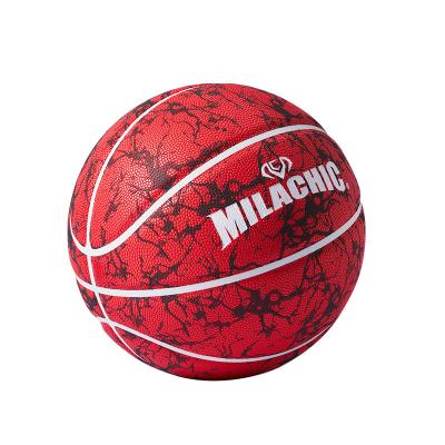 China Wholesale Size 7 Wear Resistant Reflective Luminous 7 Basketball Indoor And Outdoor Training With Custom Logo Sports Balls for sale