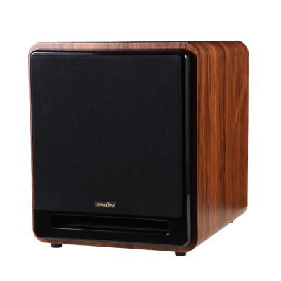 China 10 inch bass Premium Portable Mini Wooden Stereo Rated power 150W 10 inch Subwoofer for sale