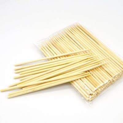 China Customized Disposable Round Skewer Easily Cleaned Barbecue 16 Inch Bamboo Skewer for sale