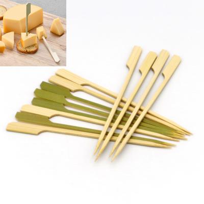 China Easily Cleaned Bamboo BBQ Grill Skewer Golf Skewer Garden Fruit Sticks for sale