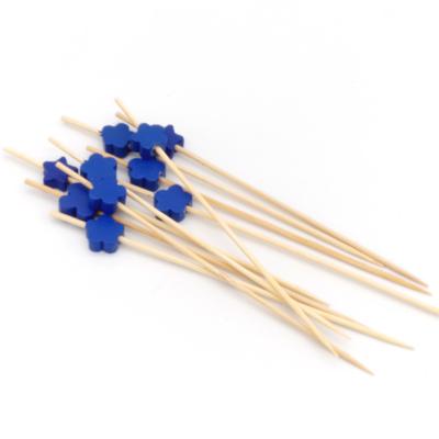 China Factory direct bamboo cocktail skewer disposable the fruit of the selection for sale