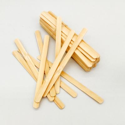 China Sustainable Biodegradable Honey Stir Bamboo Wooden Coffee Stirrers Sticks for sale