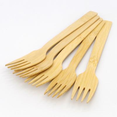 China Factory price fashionable natural disposable bamboo spork bamboo forks for sale