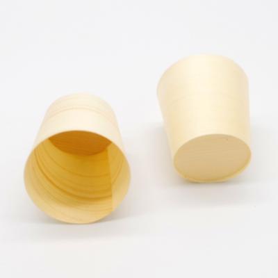 China Fashionable Eco friendly wooden cups disposable cup dispenser wood for sale