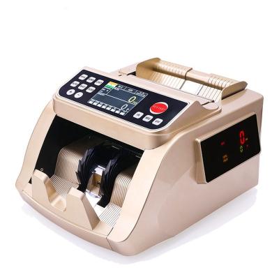 China Sheets counting+value counting counter INR financial value equipment bank Y5518 banknote cash counting machine counterfeit money machine for sale