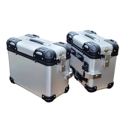 China 36L F2-MOTO waterproof cheap small motorcycle side box pair delivery motorcycle saddle boxes for sale