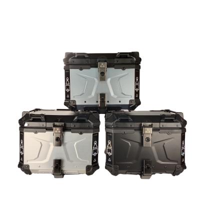 China Motorcycle Luggage System F2-moto 45l 55l 65l 85l Luggage Alu Box For Motorcycle Case Motorcycle Top Tail Box for sale