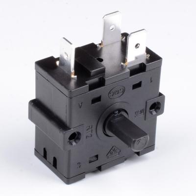 China 4 Position SOKEN 2 Pole 4 Position Rotary Switch For RT232-1 Furnace for sale