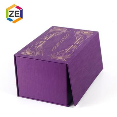 China Custom Beautiful High End Custom Logo Recyclable Exclusive Gift Box Perfume Packaging Box for sale