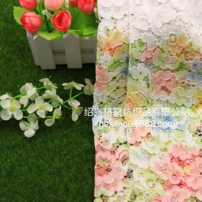 China 2021 viable brocade cotton flower lace printed bilateral positioning children's dress multicolor women's digital dress for sale