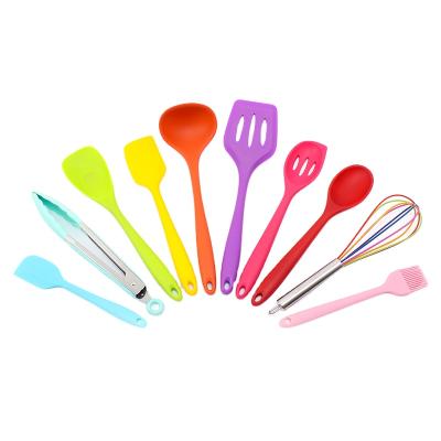 China Sustainable Kitchen Silicone Utensils Set Cooking Tools Silicone Kitchen Utensils For Baking for sale