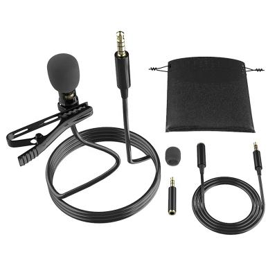 China Free Shipping High Quality Lavalier Microphone WIK-YD Mini Usb To 3.5mm Jack Mic Microphone Small Lavalier Lapel MIC for sale