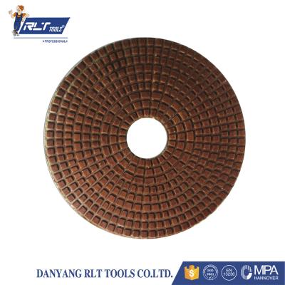 China High Performance Diamond Polishing Pad For Engineered Stone, Concrete, Marblr And Granite for sale