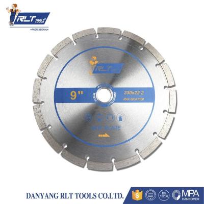 China Stone 230mm Cold Pressed Diamond Saw Blade For Stone for sale