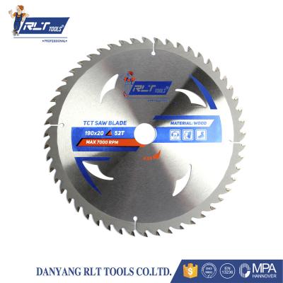 China CTT Professional Woodworking 190mm Circuar Saw Blade for Wood for sale