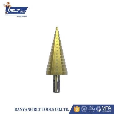 China RLT Drilling Holes TOOLS hss step drill set for sale