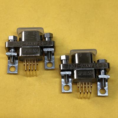 China PCB Mount Right Angle M83513 Connector Cadmium / Nickel Plated Metal Shell for sale