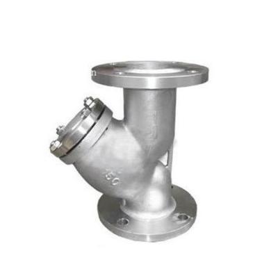 China ANSI DIN GB 150lb WCB General Standard Flanged Valve SS316 Stainless Steel Y-Strainer for sale