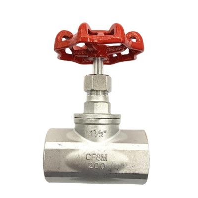 China General 200wog CF8 BSPT NPT ASME DIN screw ends female thread 304 316 wholesale price stainless steel ytype ball valve for sale