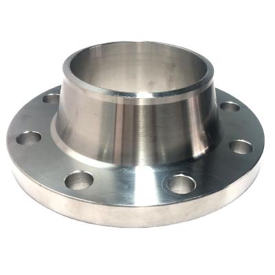 China Class 150 Dimensions Fitting Pipe Forging 316 Stainless Carbon Steel Neck Weld Flange Zt0201-2 for sale