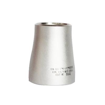 China ANSI asme b16.9 butt welded elbow tee sch40 304 316l shandong concentric stainless steel pipe fitting reducer equal reduction for sale