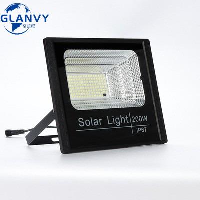 China smd 6v high bright outdoor solar flood light ip65 high power manufacturer directly 40w 100w 200W China garden from modern factory hi for sale