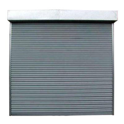 China Wholesale Cheap Sound Insulation Industrial Electric Galvanized Steel Metal Rolling Up Doors Stainless Steel Roller Shutter Garage Door for sale