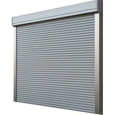 China Wholesale Cheap Sound Insulation Stainless Steel Industrial Electric Galvanized Metal Rolling Up Doors Roller Shutter Garage Bulletproof Door for sale