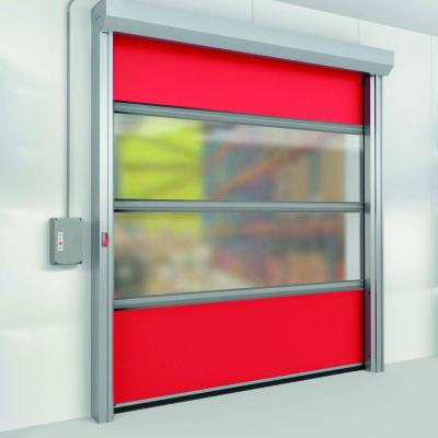 China 2022 PVC Waterproof Industrial Electric High Speed ​​Roll Up Door Automatic Transparent Plastic High Speed ​​Roller Shutter Doors for sale