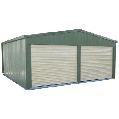 China Wholesale Cheap Waterproof Warehouse Hand Rolling Doors Manual Galvanized Metal Steel Roll Up Roller Shutter Garage Door for sale