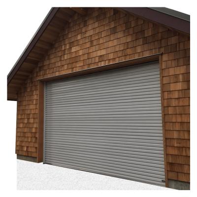 China Cheap Price Easily Assembled Wholesale Warehouse Galvanized Steel Roll Up Doors 9x8 Single Manual Swing Metal Roller Shutter Sliding Garage Door for sale