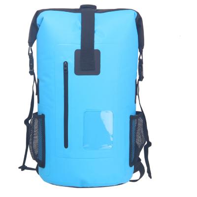 China Fashionable Customized Pvc Waterproof Dry Bag Hiking Backpack for sale