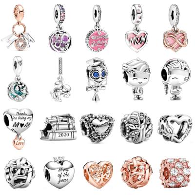 China 2021 Romantic Mother's Day Collection S925SilverCharm Personalized Fashion DIY Beads for sale