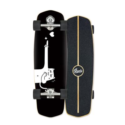 China No Need To Pedal High Quality S5 SurfSkate 29.5inch Deck In Geele Cruiser Surf Skateboard for sale