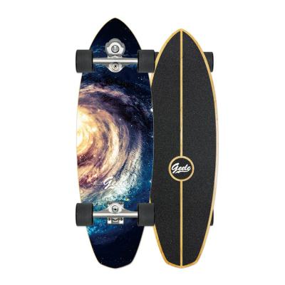 China No Need To Pedal Geele Amplified Longboard Maple Prices Skate Board Skate Board For Kids S5 SurfSkate 32inch for sale