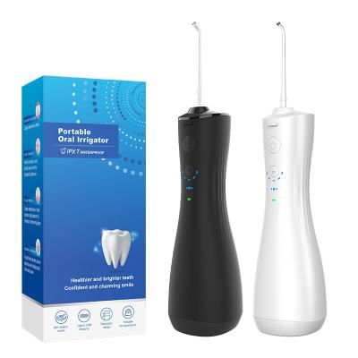 China Wholesale hotel faucet wireless oral irrigator 250ml 6 modes ipx7 waterproof water flosser for teeth 2021 for sale