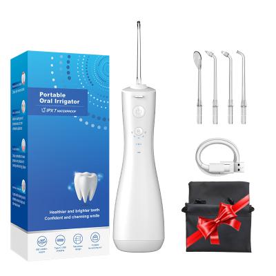 China Hotel Portable Smart Waterproof Ipx7 Irrigation Water Flosser Oral Dental Teeth Cleaning Tool for sale